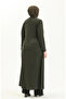 Large size stone ferace 5044-06 khaki green - 5