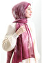Karaca Natural Fiber Shawl 82010-03 Fuchsia - 3