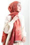 Karaca Natural Fiber Shawl 82010-04 Mink Orange - 3