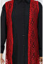 Lace Slim Fit Vest 8761-03 Red - 4