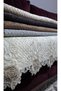 Luxury Seersucker Velvet French Laced Sofa Cover (Living Area Only) Non-Slip Base 85X210 - 5
