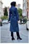 Kaşe coat 5172-11 indigo - 5