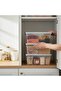 Set of 3 15 Liter (15X3) Horizontal Food Storage Containers Plastic Lock-Lid Kitchen Interior-Exterior Organizer - 2
