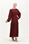 Balloon sleeve ferace 1026-03 maroon - 2