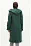 Hooded stamp cap 1691-01 emerald green - 6