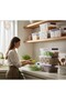 Set of 2 15 Liter (15X2) Horizontal Food Storage Containers with Plastic Lock-Lid Kitchen Interior-Exterior Organizer - 6