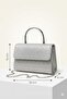 Glittery Chain Women's Evening Hand and Shoulder Bag