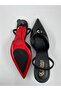 Pointed Toe Women's Slingback Heeled Shoes 7 cm - 6