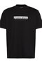 Men's Ss 20S Tonal Metallic Graphic Crew Neck T-Shirt Black - 5