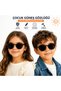 Uv400 Protection Girls Boys Kids Sunglasses Black Model Lightweight Durable Unisex Children Eyewear - 4