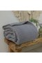 100% Cotton Anti-Sweat Waffle Bedspread - Soft Textured Single Pique - Gray 160X230 cm - 3