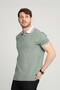 STRIPED POLO NECK T-SHIRT (E21-8500) - 4