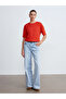 3683 Basic T-Shirt-Red - 4