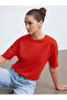 3683 Basic T-Shirt-Red - 3