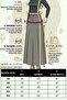 Women's Side-Tie Modest Long Skirt - 3