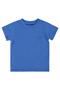 Fish Embroidered 6-18 Months T-Shirt - Blue
