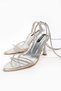 Women's Lace-Up Evening Dress Shoes A012-K0550 - 8