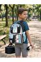 Plush Toy Detailed 3-Piece Primary School Set - Multi-Compartment S Water-Repellent Boys' School Set Bag Black