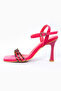 Perla Women's Stone-Fronted Heeled Shoes A002-K1299 - 6