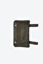 100% Genuine Leather Roll-Up Pen Holder, Multi-Purpose Leather Case with Snap Closure - 3