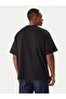 SİYAH LOGOLU ERKEK T-SHIRT - 2