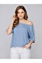 Women's Loose Casual Viscose Knitted Summer Spring Blouse - 2