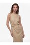 Women's Linen Mink Dress 6SAK80007PW - 2