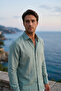 Men's 100% Cotton Premium Modal Fabric Breathable Comfortable Long Sleeve Shirt - Khaki