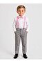 Dapwear's Adjustable Trouser Strap and Bow Tie Set for Boys (1-9) Years Old