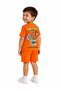 Boy's Printed Shorts Set – Summer Cotton T-Shirt & Shorts 2-Piece Combination - 2