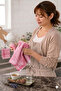 100% Cotton Gingham Patterned Kitchen Drying Cloth Set - 40X60 cm - 2 Pieces - 2