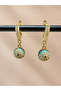 Xuping Vip Evil Eye Beaded Gold Color Zircon Stone Dangle Earrings ✨ - 4