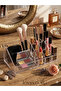 Premium Clear Makeup Organizer – Acrylic Lipstick Holder, Brush Holder, and Jewelry Organizer Box - 2