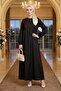 Sarev Hijab Dress 1694 - Black - 2