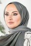 İncila Shawl - Dark Smoked - 2