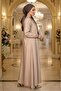 Sarev Hijab Dress 1694 - Stone - 6