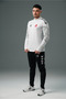 National Team Line Training Tracksuit Top White - 4