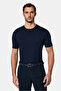 طاقم الرقبة العادية تناسب القطن المطرزة تي شيرت - 4