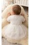 Pink Detailed Lace and Tulle Baby Girl Dress - 2