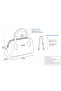 Women's Hand and Shoulder Bag – Mini Stylish Daily Bag, Faux Leather, Zippered - 2