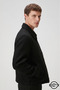 Zra Trendy Casual Fit Men's Short Cashmere Coat Jacket - 5