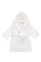 Unisex Children's Bathrobe 1 Year-6 Years White