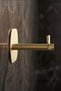 Lifetime Stainless Steel Gold Toilet Paper Hanger, Adhesive WC Paper Hanger, WC Hanger - 7
