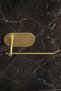 Lifetime Stainless Steel Gold Toilet Paper Hanger, Adhesive WC Paper Hanger, WC Hanger - 5