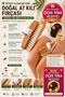 Anti-Cellulite 100% Natural Horsehair Brush (Flower Buckle Gift)