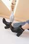 Tarha 104 Black Zippered Winter Women's Boots - 2