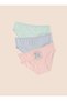 Girl's Organic Cotton Lycra Panties Summer Pack of 6 - 6