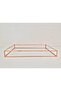 Glass Copper Color Coffee/Presentation Tray 32X23X4 cm - 2
