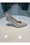 Hco Silvery Stylish Women's Heeled Shoes - 2
