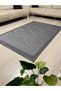 Elite Sisal Non-Slip Base Machine Washable Anthracite Color Kitchen Hallway Living Room Carpet - 6
